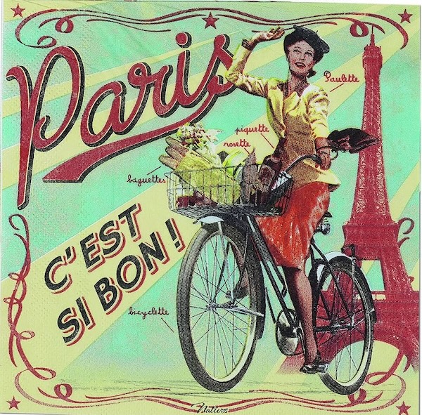 05003 SERVILLETA DECOUPAGE VINTAGE