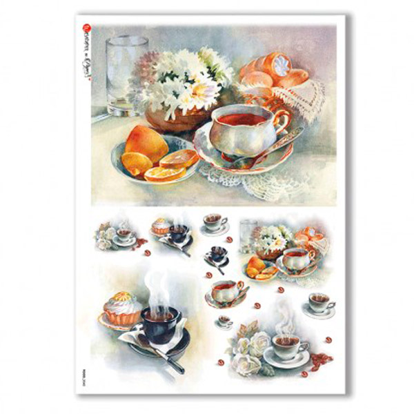 A 00069 PAPEL DE ARROZ HORA DEL TE